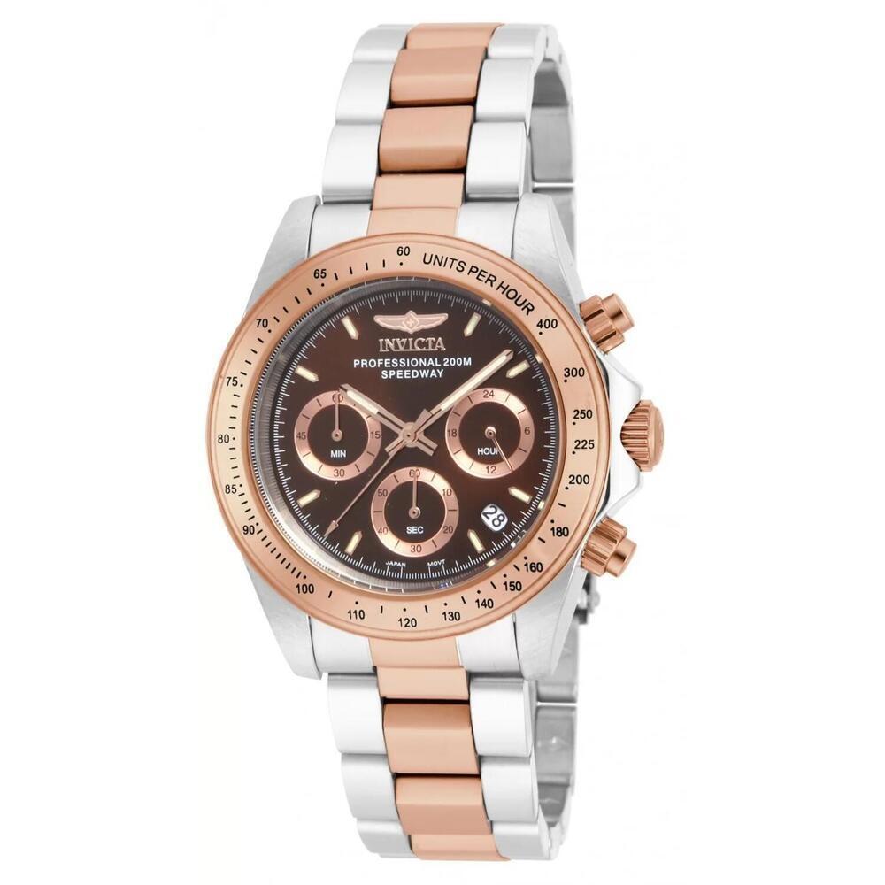 NWT Invicta 17029 Speedway | Chronograph | Brown | Men's Watch